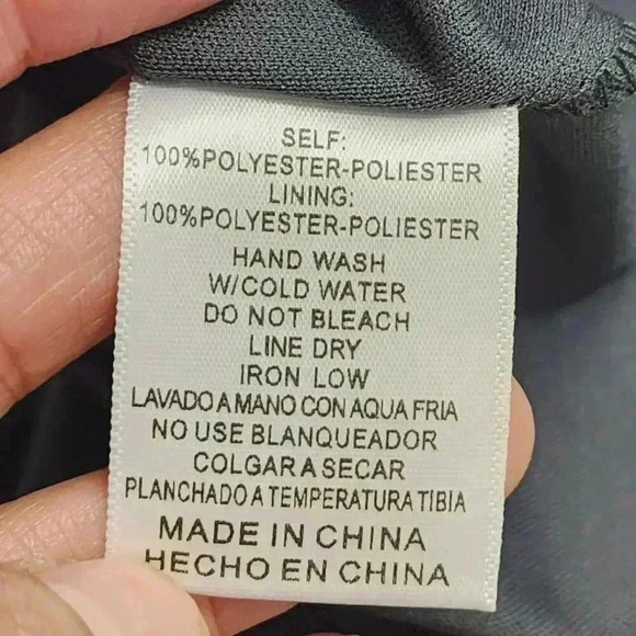 NWT Anthropologie Listicle Womens Off-Shoulder Puff Sleeve Mini Dress L - Picture 5 of 7